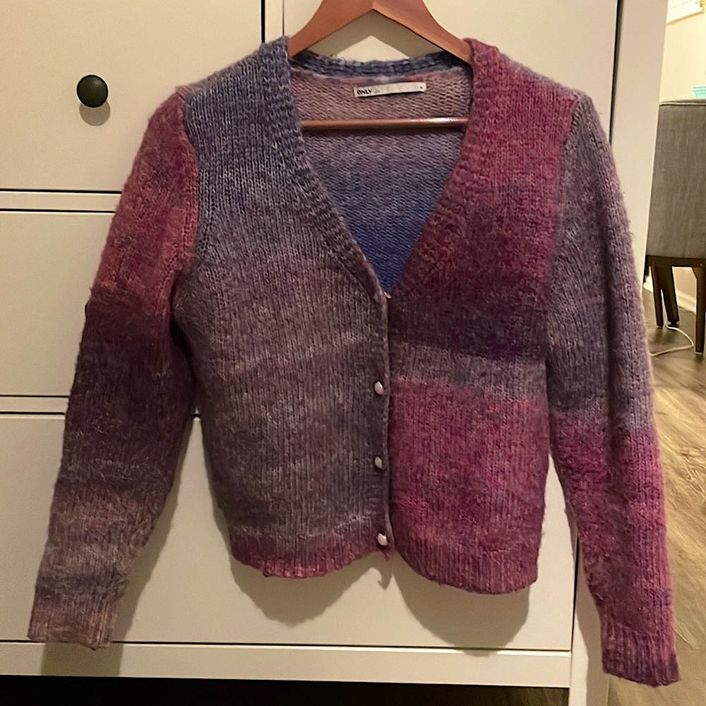 Ombré cardigan
